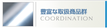 �L�x�Ȏ戵���i�Q�@COORDINATION