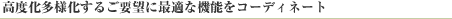 ���x�����l�����邲�v�]�ɍœK�ȋ@�\���R�[�f�B�l�[�g